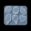 Ice Cream/Cake/Donut Pendant DIY Silicone Mold X1-DIY-K073-09C-5