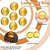 11Pcs Alloy Cabochon Settings FIND-BC0013-53G-01-4