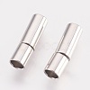 Brass Bayonet Clasps KK-P149-08D-1