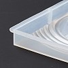 DIY Rectangle Ripple Effect Display Base Silicone Molds DIY-C055-01-5