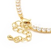 Cubic Zirconia Chain Bracelet BJEW-A132-22G-5