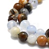 Natural Chalcedony Beads Strands G-E576-11A-3