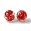 Luminous Handmade Gold Sand Lampwork Beads FOIL-B001-07C-2