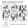 3 Sheets 3 Styles PVC Waterproof Decorative Stickers DIY-WH0404-364-2