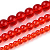 Transparent Glass Beads Strands X-GLAA-T032-T6mm-09-4