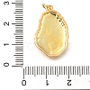 Brass Pendants KK-U040-01G-01-3