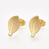 304 Stainless Steel Stud Earring Findings X-STAS-S079-67A-2