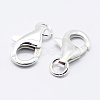 925 Sterling Silver Lobster Claw Clasps STER-K167-074D-P-3