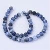 Natural Sodalite Beads Strands G-Q462-6mm-07-2