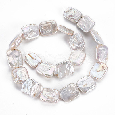 Natural Keshi Pearl Beads Strands PEAR-S020-K05-1