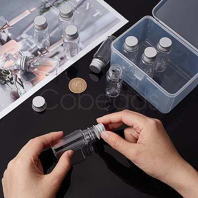 15pcs Plastic Bottles Bead Containers CON-PH0002-81-1