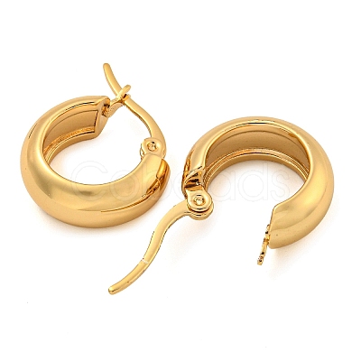 202 Stainless Steel Hoop Earrings EJEW-H003-38G-01-1