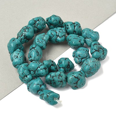 Natural Marble Beads Strands G-B078-D31-04-1-1