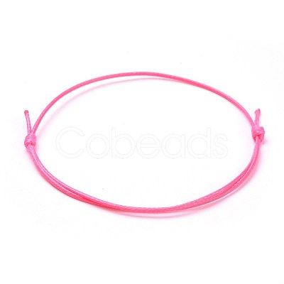 Eco-Friendly Korean Waxed Polyester Cord Bracelet Making BJEW-JB04256-1