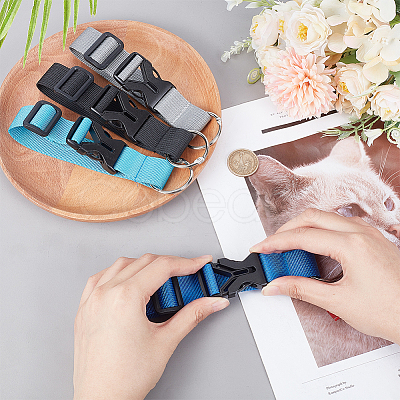 4Pcs 4 Style Nylon Adjustable Add-A-Bag Luggage Strap & Polyester Luggage Straps FIND-PH0007-06-1