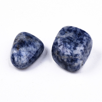 Natural Blue Spot Jasper Beads G-N332-014-1