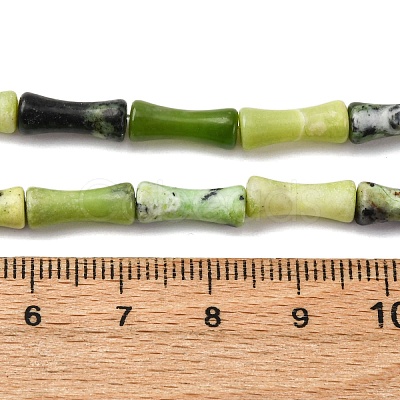 Natural Serpentine Beads Strands G-L624-G13-12x5mm-1