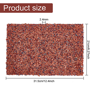 Hotfix Rhinestone Sheet RESI-WH0035-24C-1