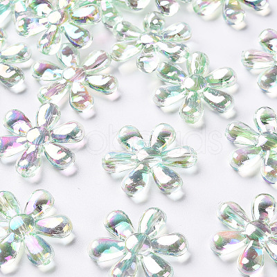 Transparent Acrylic Beads TACR-S154-35C-327-1