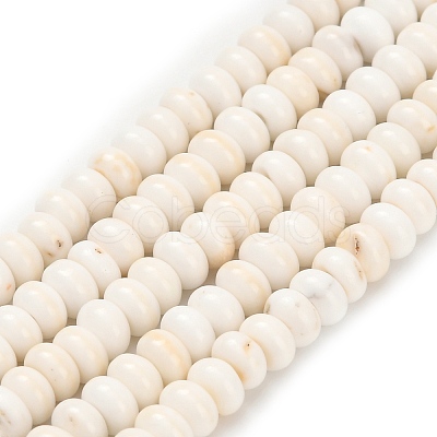 Natural Magnesite Beads Strands G-Z110-B08-2x4mm-1
