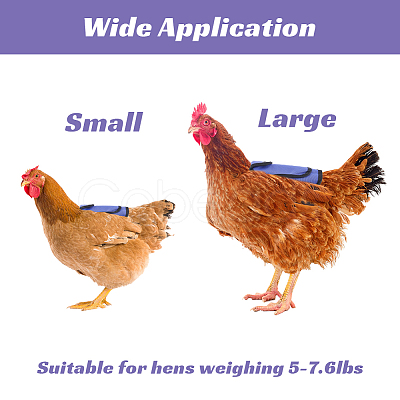 Polyester Chicken Saddle Apron AJEW-CP0008-61A-1