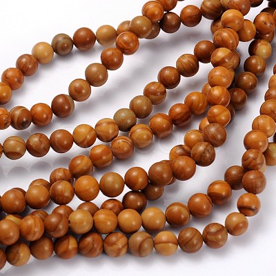 Gemstone Beads Strands GSR6mmC050-1