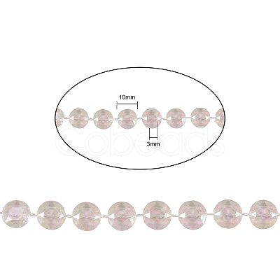 Handmade Plastic Beaded Chains CHC-CJ0001-55-1