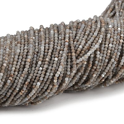 Natural Angelite Beads Strands G-RM2025-A48-A-1
