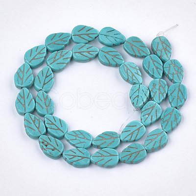 Synthetic Turquoise Beads Strands TURQ-T003-15C-1