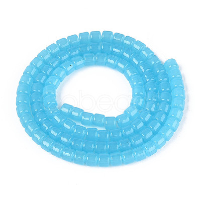 Imitation Jade Glass Beads Strands LS-GLAA-N065-4x4mm-B03-1
