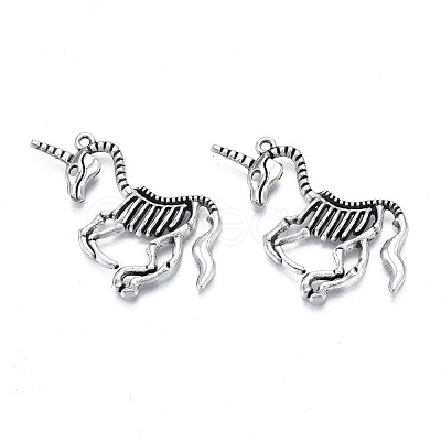 Tibetan Style Alloy Pendants X-TIBE-N010-54-1
