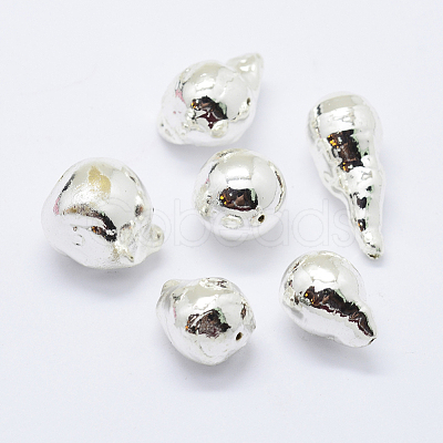 Natural Baroque Pearl Cultured Freshwater Pearl Beads PEAR-F006-94S-1