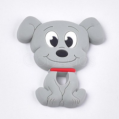 Food Grade Eco-Friendly Silicone Puppy Beads SIL-T052-07H-1