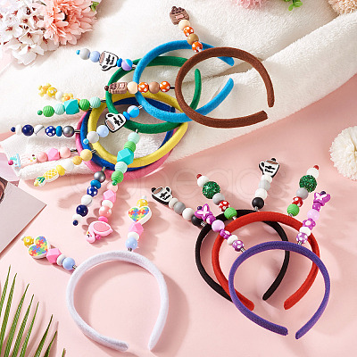 Cloth and Plastic Hair Bands OHAR-TAC0020-01J-1