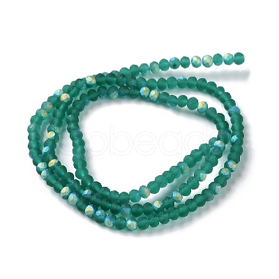 Imitation Jade Glass Beads Strands EGLA-YW0003-19A-15-1