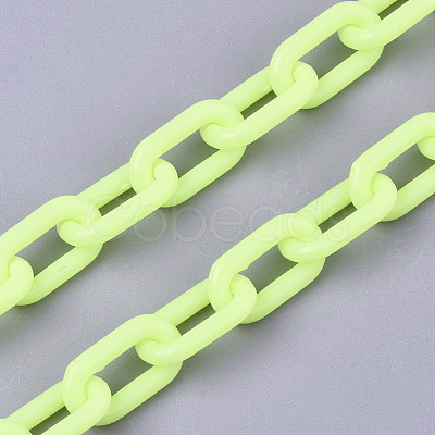 Opaque Acrylic Cable Chains X-SACR-N010-002I-1
