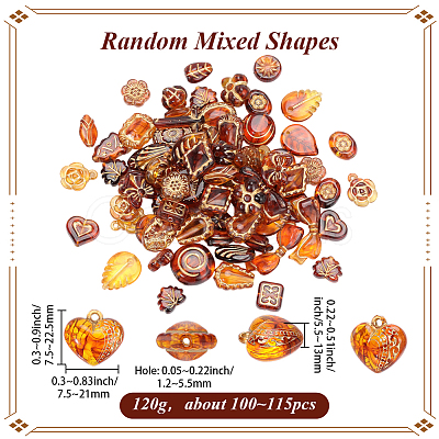 120g Transparent Acrylic Beads MACR-PA0001-72D-1