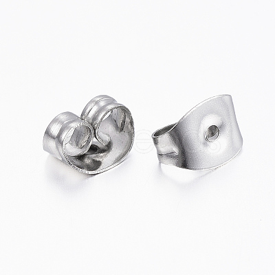 Non-Tarnish 304 Stainless Steel Ear Nuts X-STAS-H376-83-1