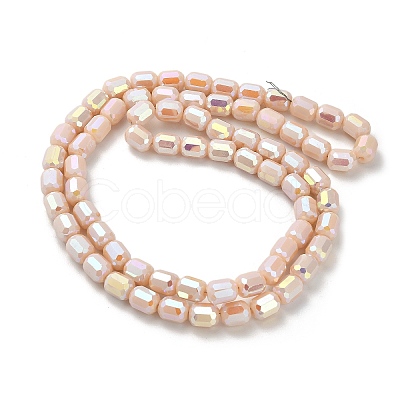 Electroplate Glass Beads Strands EGLA-D030-06B-1