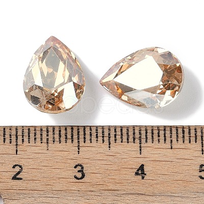 Glass Pointed Back Rhinestone RGLA-Q001-6-1