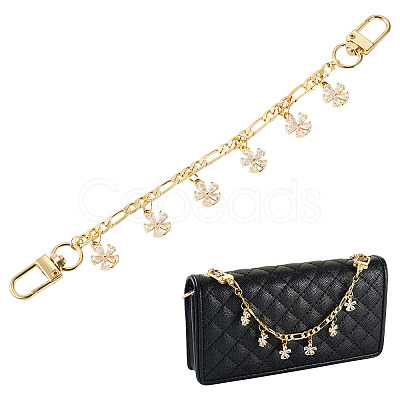 Brass Figaro Chains Bag Strap AJEW-TAC00040-1