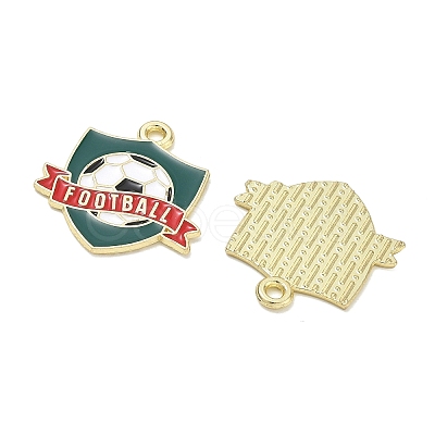 Alloy Enamel Pendants AL-CBAD1A5-01G-G-1