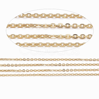 3.28 Feet Ion Plating(IP) 304 Stainless Steel Cable Chains X-CHS-H007-01G-1