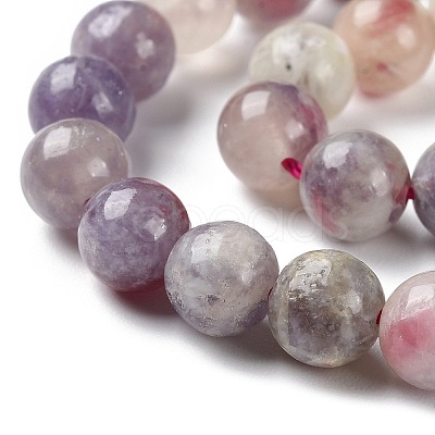 Natural Cherry Blossom Tourmaline Beads Strands G-Q1001-A04-02-1