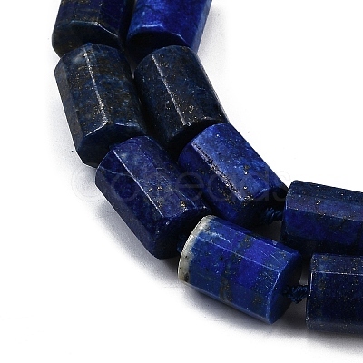 Natural Lapis Lazuli Dyed Beads Strands G-G162-D15-02-1