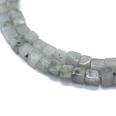 Natural Labradorite Beads Strands G-F631-C08-1