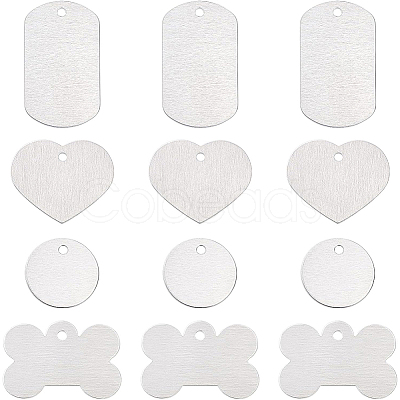 Aluminum Big Pendants ALUM-BC0001-38-1