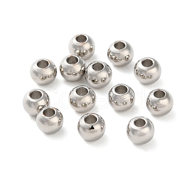 Rack Plating Brass Spacer Beads KKB-I709-03D-P-1