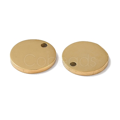 304 Stainless Steel Charms STAS-Q308-09G-G-1