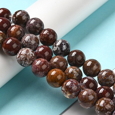 Natural Ocean Jasper Beads Strands G-H298-A13-05-1